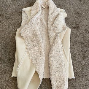 Oversize Faux Fur Vest